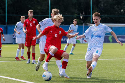 XVII международный юношеский турнир памяти Ю. А. Морозова. Сборная Беларуси —  ФК «Зенит».