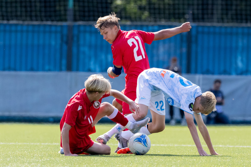 XVII международный юношеский турнир памяти Ю. А. Морозова. Сборная Беларуси —  ФК «Зенит».