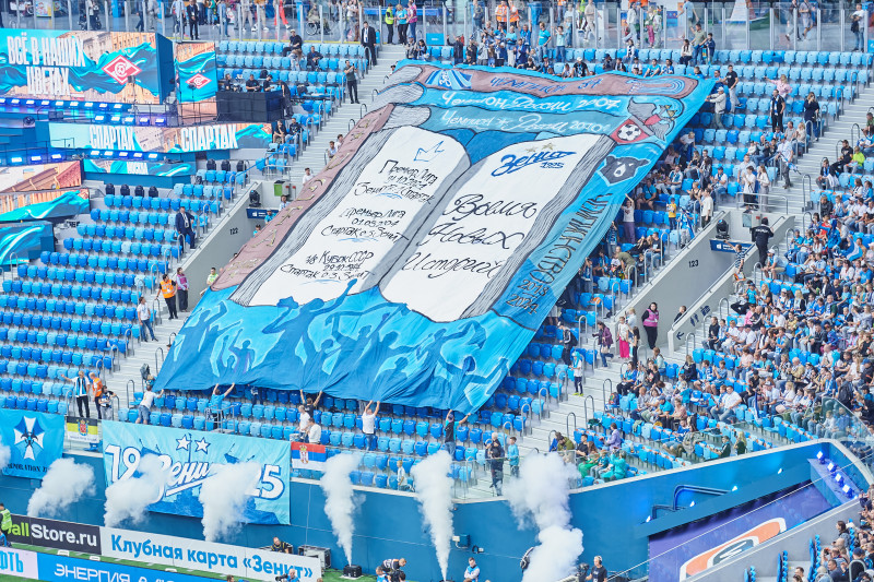 Winline Show и яркие события матча «Зенит» — «Спартак» (глазами болельщика)