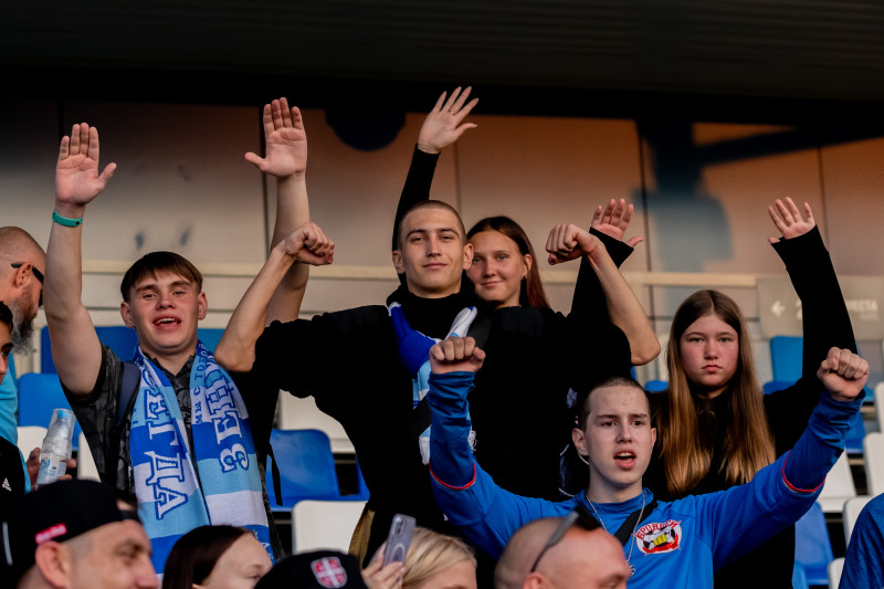 Болельщики на матче «Зенит»-2 — «Торпедо-Владимир»