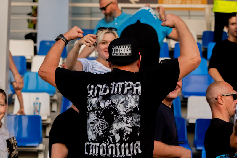 Болельщики на матче «Зенит»-2 — «Торпедо-Владимир»