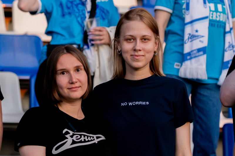 Болельщики на матче «Зенит»-2 — «Торпедо-Владимир»