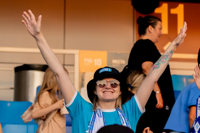 Болельщики на матче «Зенит»-2 — «Торпедо-Владимир»