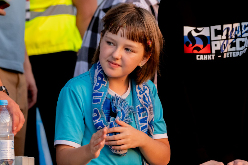 Болельщики на матче «Зенит»-2 — «Торпедо-Владимир»