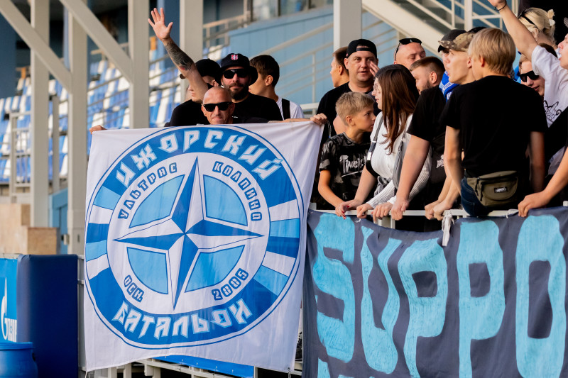 Болельщики на матче «Зенит»-2 — «Торпедо-Владимир»