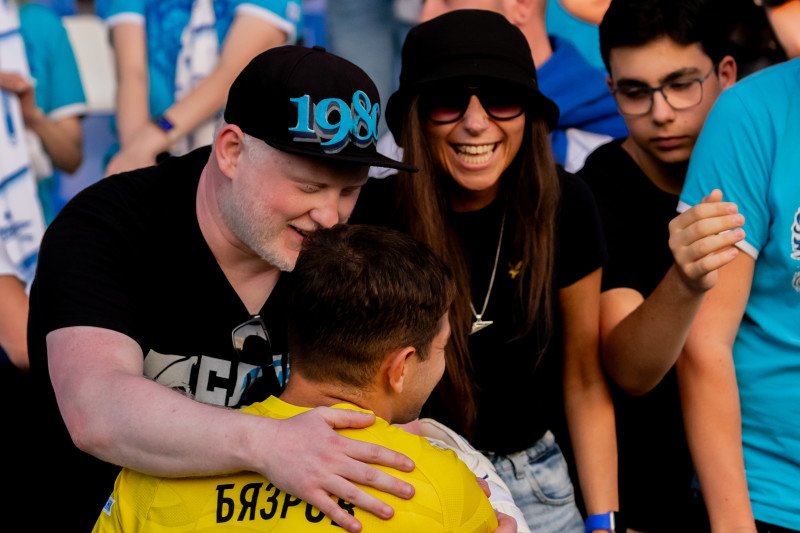 Болельщики на матче «Зенит»-2 — «Торпедо-Владимир»