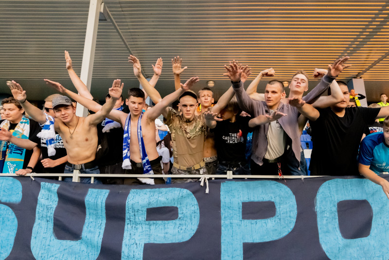 Болельщики на матче «Зенит»-2 — «Торпедо-Владимир»