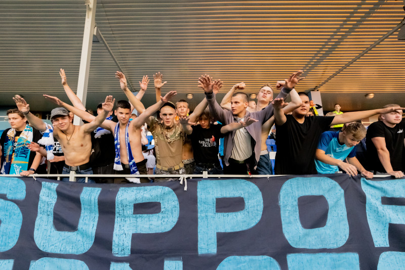 Болельщики на матче «Зенит»-2 — «Торпедо-Владимир»