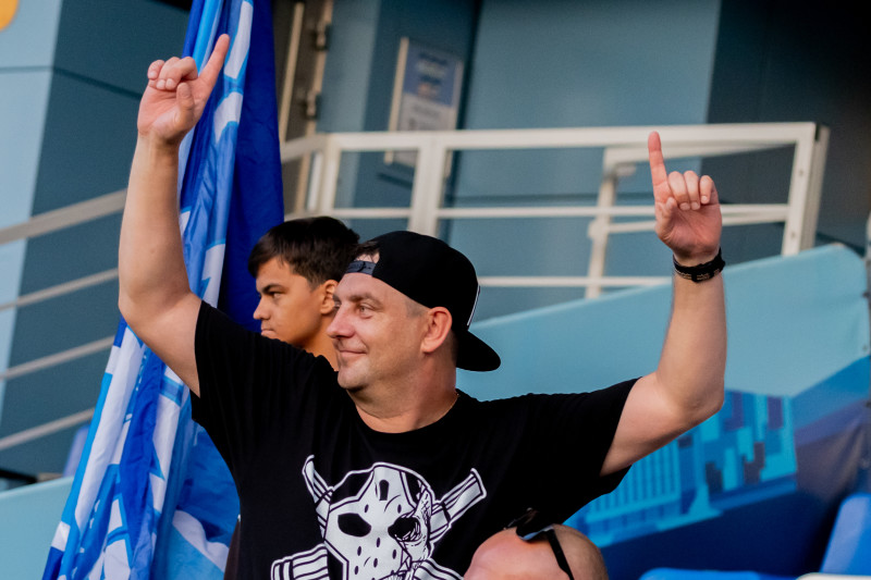 Болельщики на матче «Зенит»-2 — «Торпедо-Владимир»