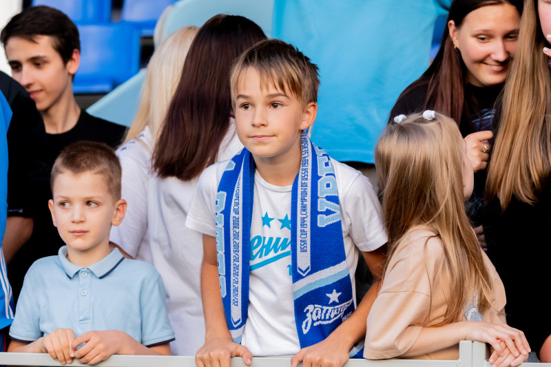 Болельщики на матче «Зенит»-2 — «Торпедо-Владимир»