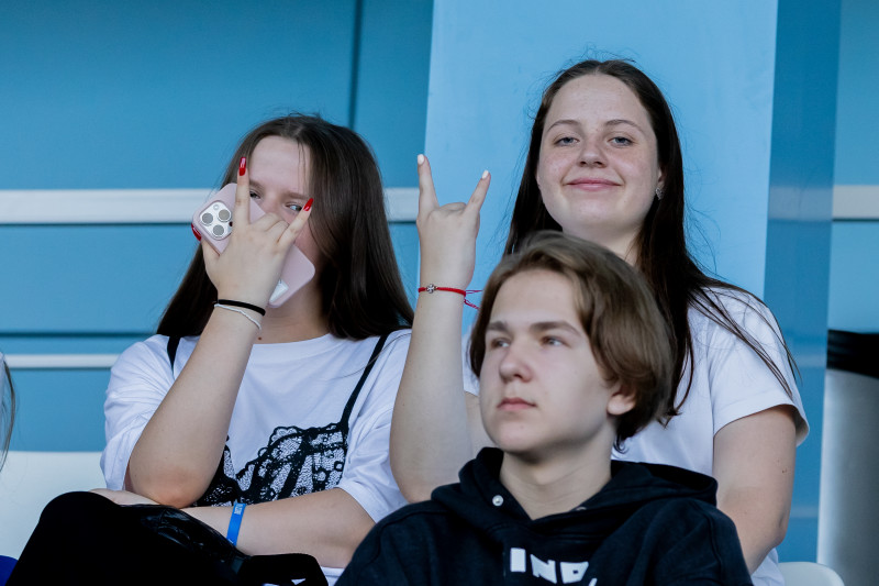 Болельщики на матче «Зенит»-2 — «Торпедо-Владимир»