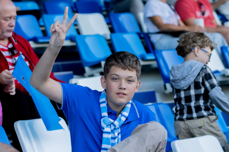 Болельщики на матче «Зенит»-2 — «Торпедо-Владимир»