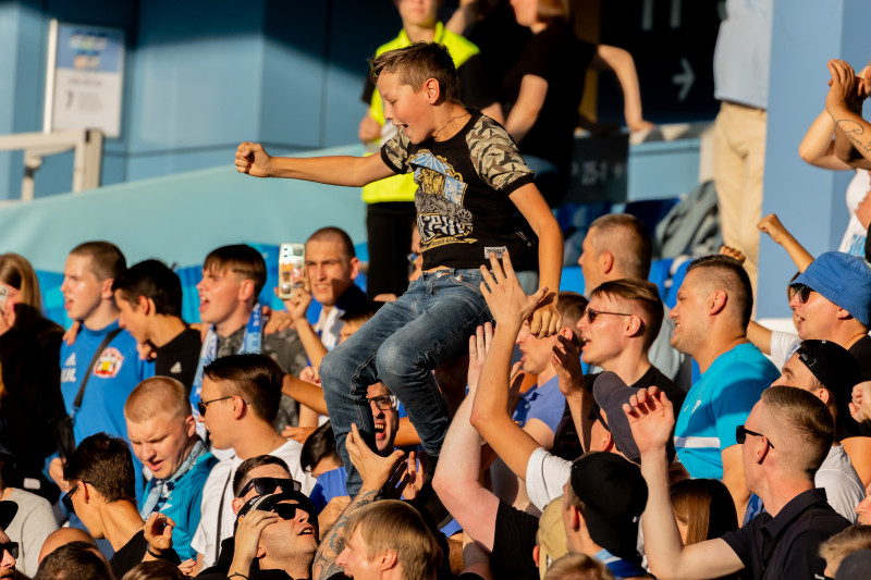 Болельщики на матче «Зенит»-2 — «Торпедо-Владимир»