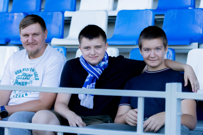 Болельщики на матче «Зенит»-2 — «Торпедо-Владимир»