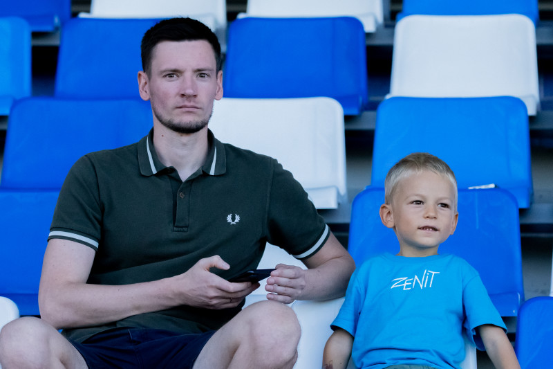 Болельщики на матче «Зенит»-2 — «Торпедо-Владимир»