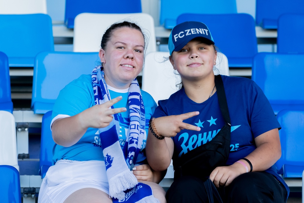 Болельщики на матче «Зенит»-2 — «Торпедо-Владимир»