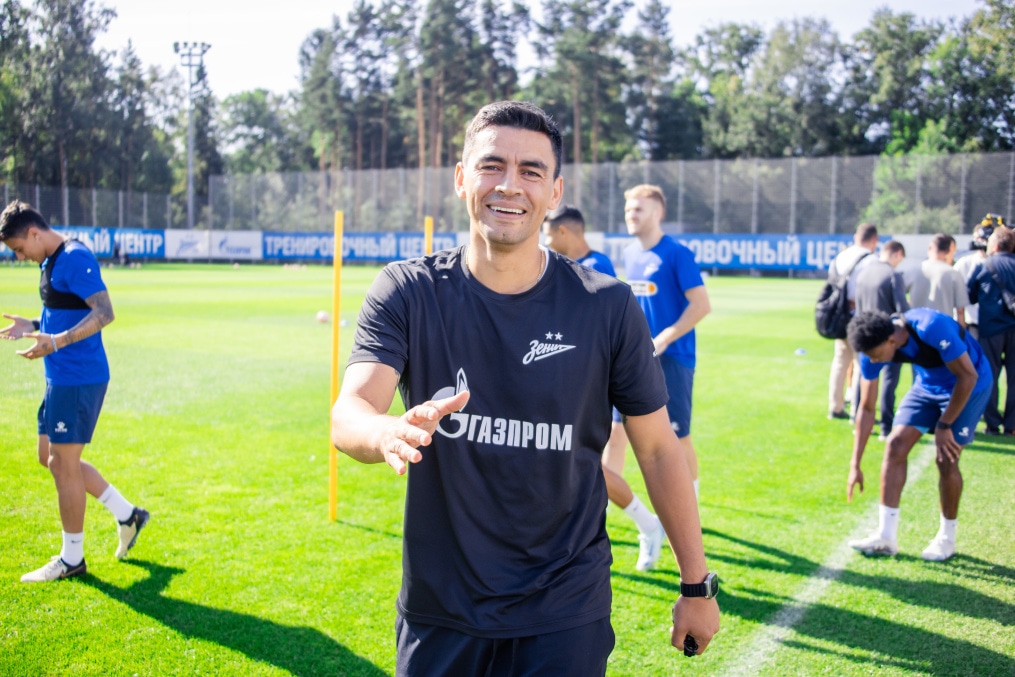 Открытая тренировка ФК «Зенит» перед матчем с «Пари НН»