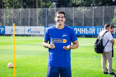 Открытая тренировка ФК «Зенит» перед матчем с «Пари НН»
