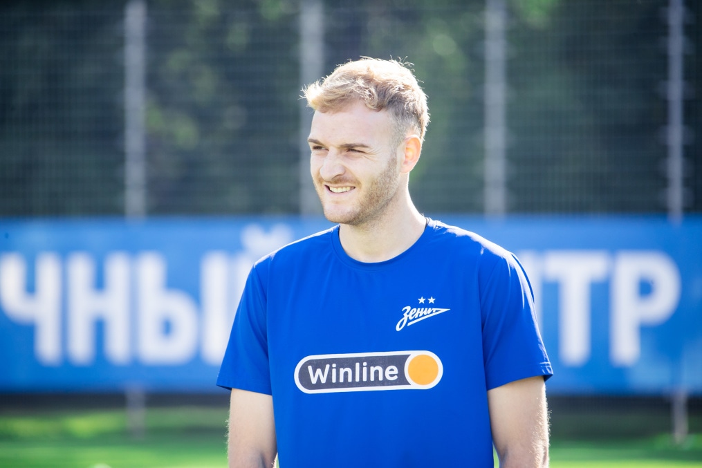 Открытая тренировка ФК «Зенит» перед матчем с «Пари НН»