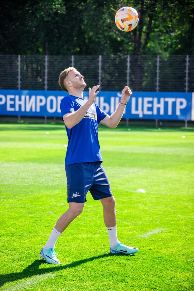 Открытая тренировка ФК «Зенит» перед матчем с «Пари НН»