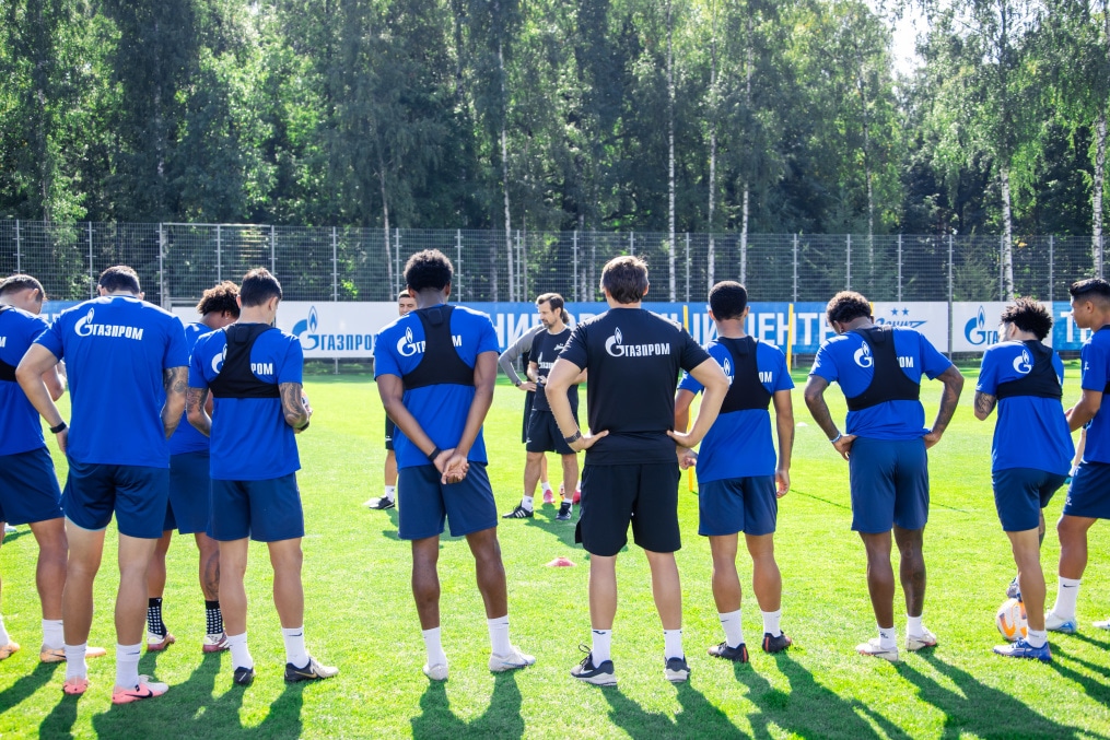 Открытая тренировка ФК «Зенит» перед матчем с «Пари НН»