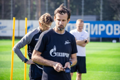 Открытая тренировка ФК «Зенит» перед матчем с «Пари НН»
