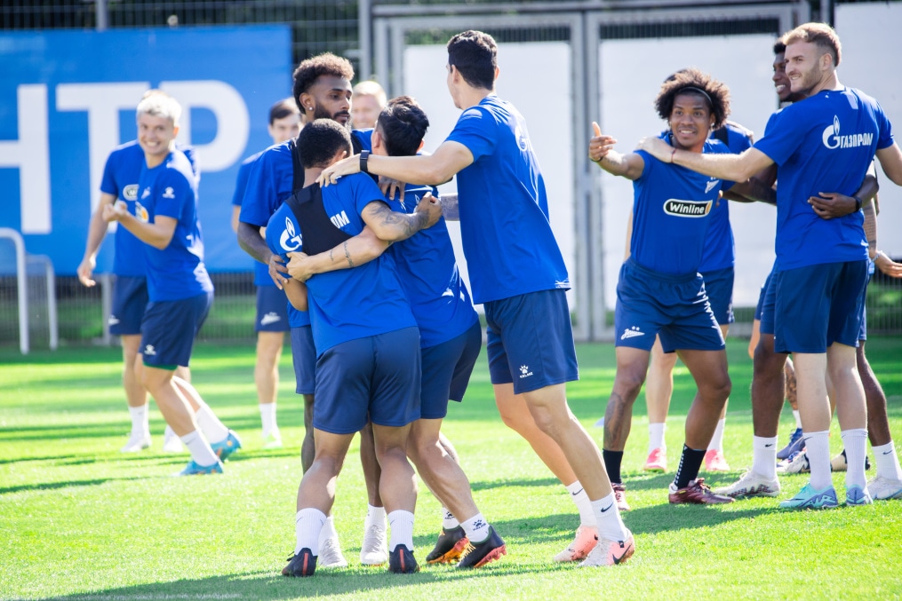Открытая тренировка ФК «Зенит» перед матчем с «Пари НН»