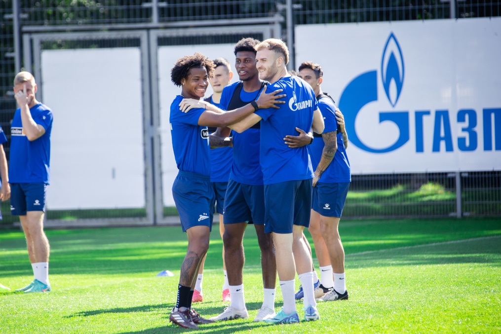 Открытая тренировка ФК «Зенит» перед матчем с «Пари НН»