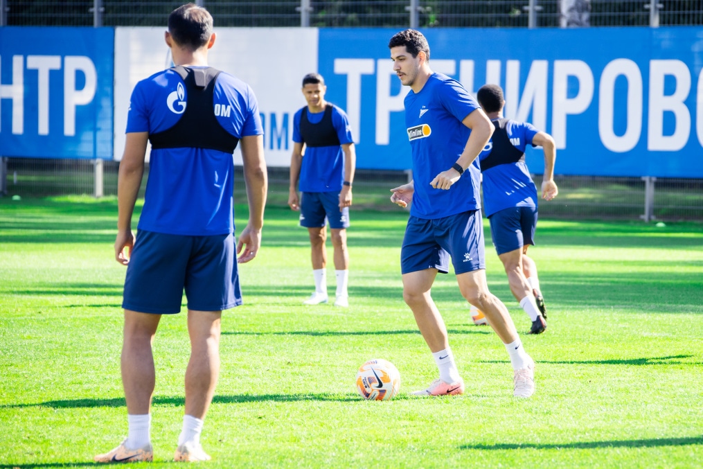 Открытая тренировка ФК «Зенит» перед матчем с «Пари НН»