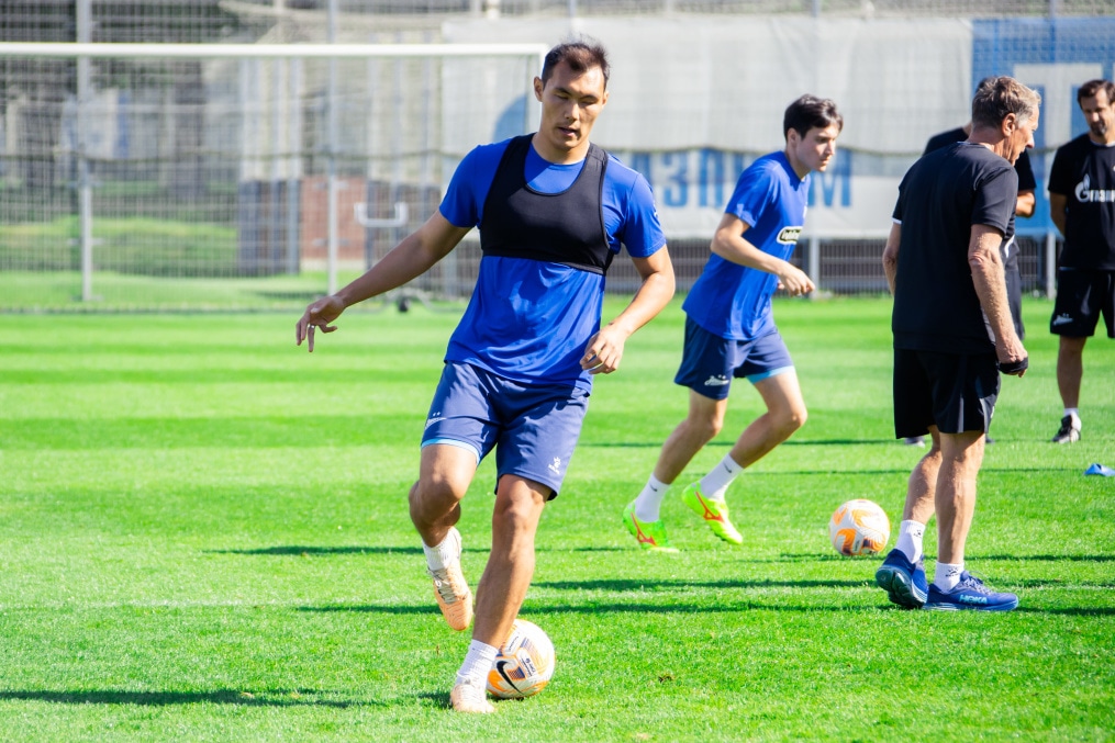 Открытая тренировка ФК «Зенит» перед матчем с «Пари НН»