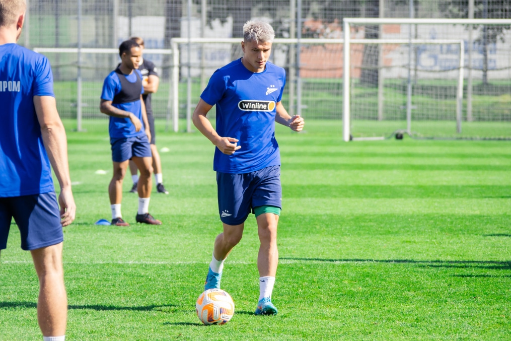 Открытая тренировка ФК «Зенит» перед матчем с «Пари НН»