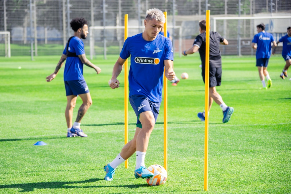 Открытая тренировка ФК «Зенит» перед матчем с «Пари НН»