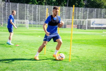 Открытая тренировка ФК «Зенит» перед матчем с «Пари НН»