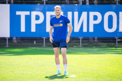Открытая тренировка ФК «Зенит» перед матчем с «Пари НН»