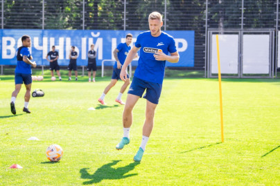 Открытая тренировка ФК «Зенит» перед матчем с «Пари НН»