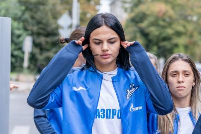 Утренняя прогулка женской команды в Краснодаре