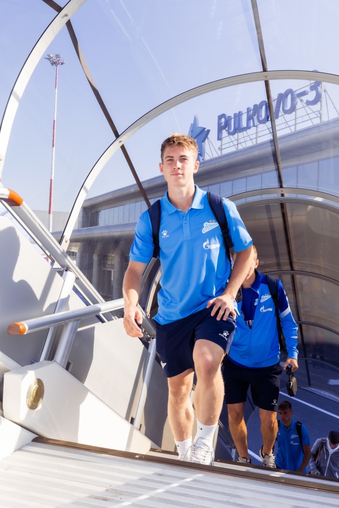 Вылет команды на матч с «Кайратом»