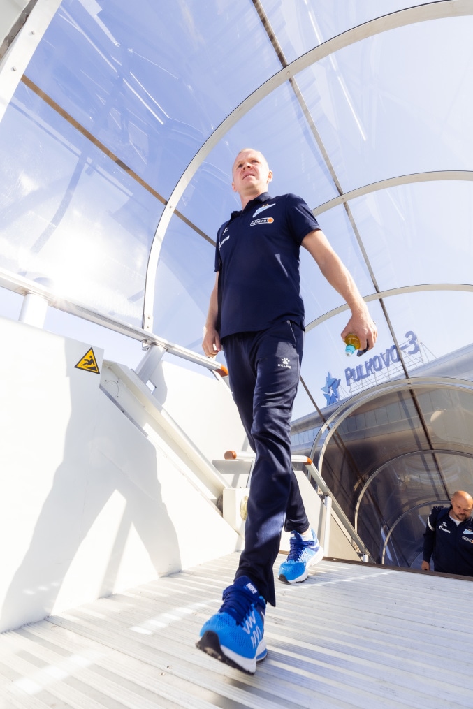 Вылет команды на матч с «Кайратом»