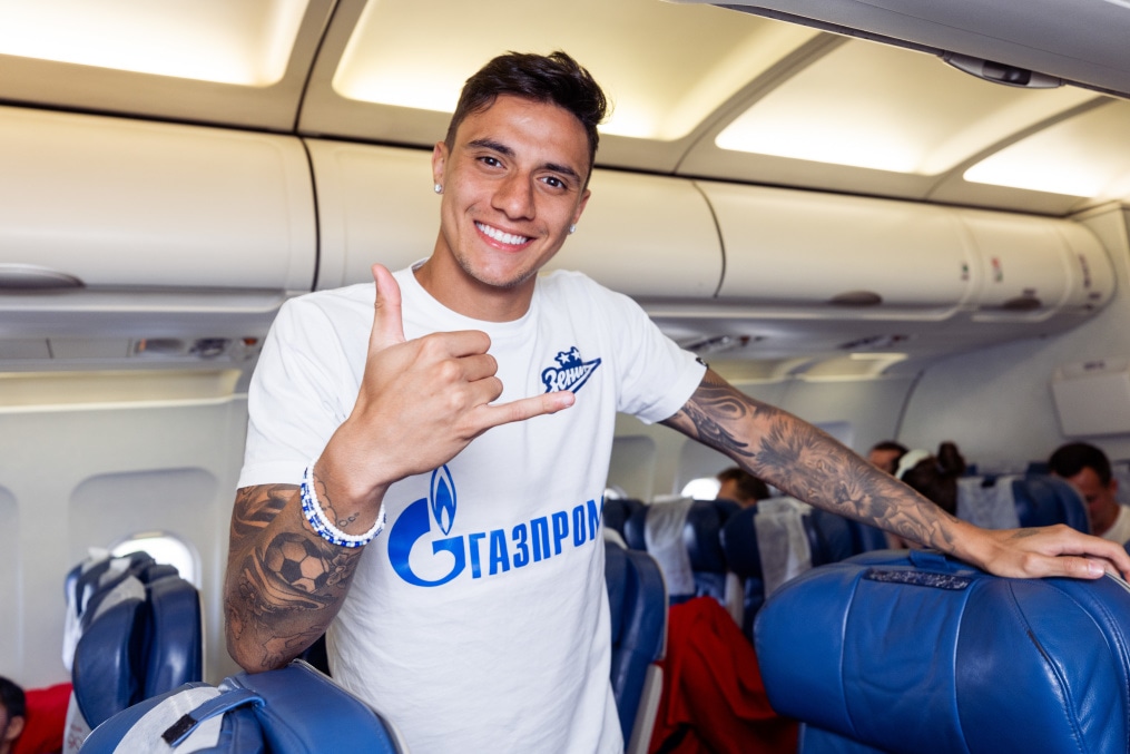 Вылет команды на матч с «Кайратом»