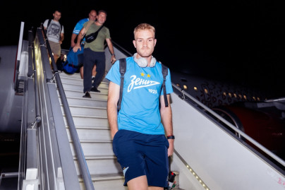 Вылет команды на матч с «Кайратом»