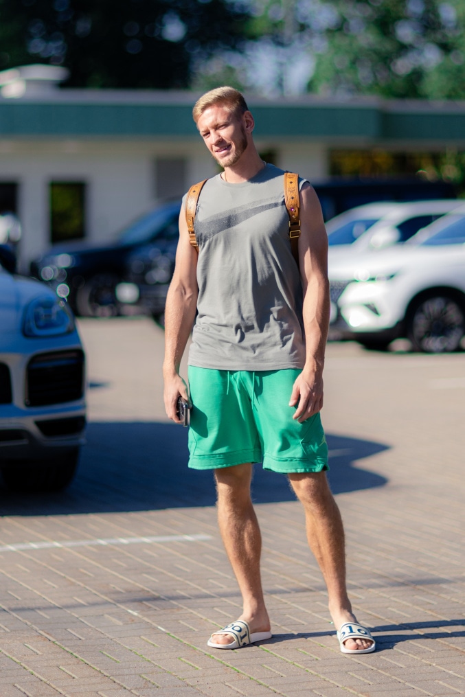 ЗенитStyle: приезд футболистов на тренировку перед ЦСКА