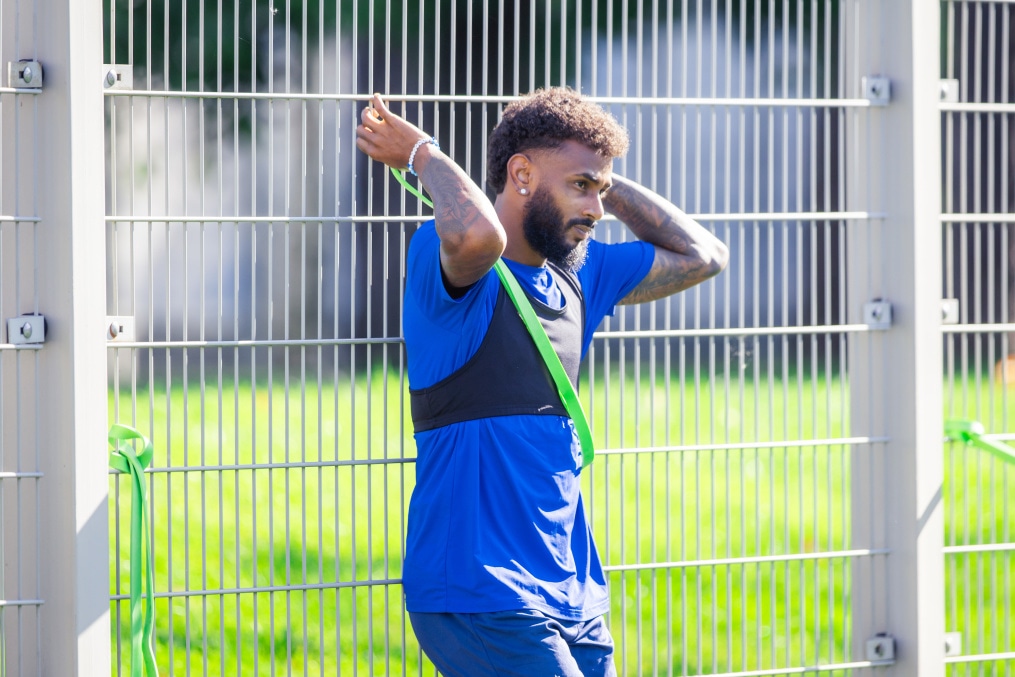 Тренировка «Зенита» перед матчем с ЦСКА