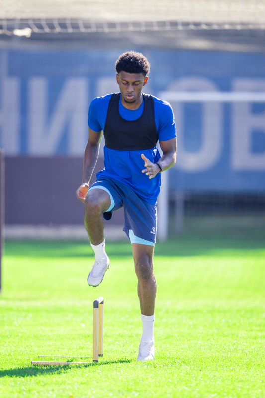 Тренировка «Зенита» перед матчем с ЦСКА