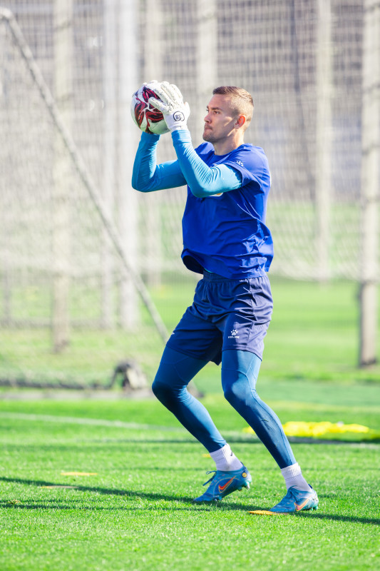 Тренировка «Зенита» перед матчем с ЦСКА