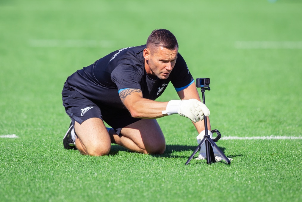 Тренировка «Зенита» перед матчем с ЦСКА