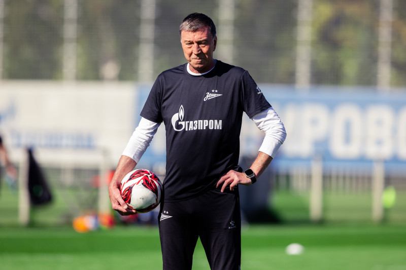 Тренировка «Зенита» перед матчем с ЦСКА