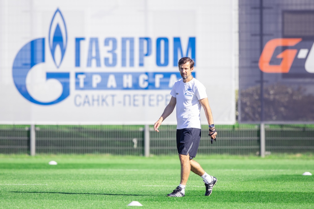 Тренировка «Зенита» перед матчем с ЦСКА