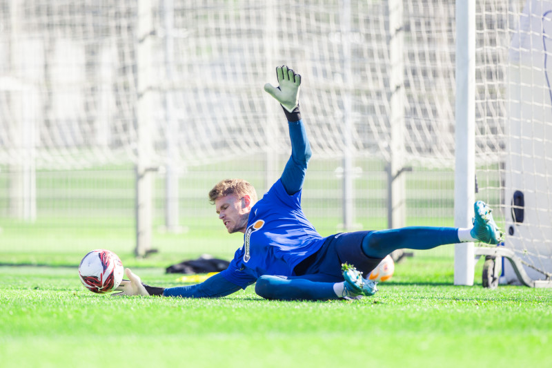 Тренировка «Зенита» перед матчем с ЦСКА