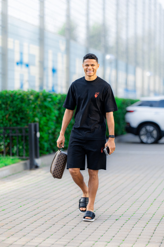 ЗенитStyle: приезд футболистов на открытую тренировку перед ЦСКА