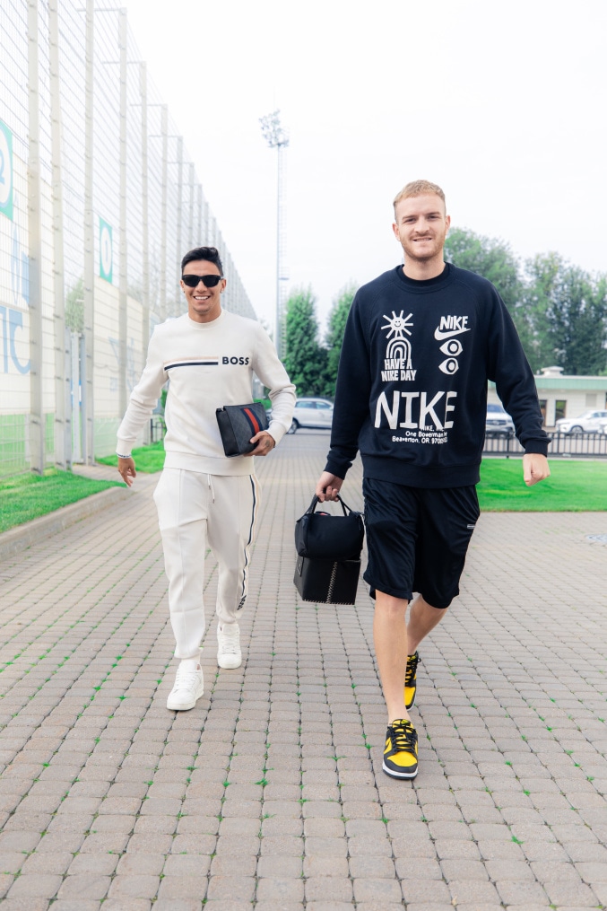 ЗенитStyle: приезд футболистов на открытую тренировку перед ЦСКА